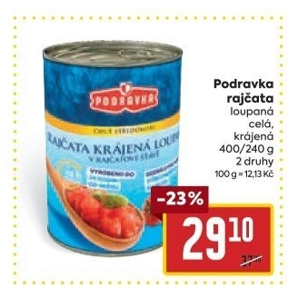 Rajčata loupaná Podravka