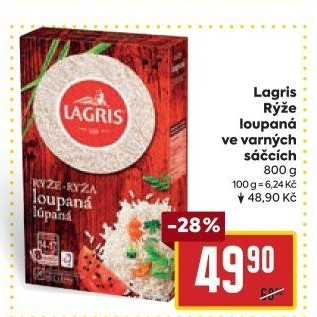 Rýže loupaná Lagris