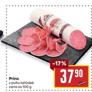 Salám Princ Kostelecké uzeniny