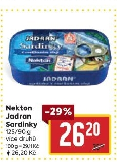 Sardinky Jadran Nekton