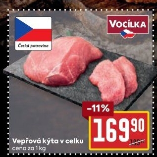 Vepřová kýta Vocílka