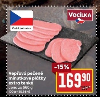 Vepřová pečeně Vocílka