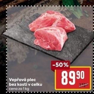 Vepřová plec bez kosti