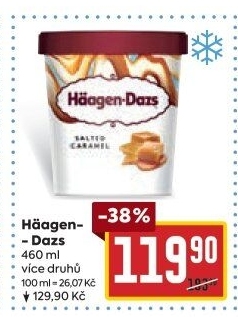 Zmrzlina v kelímku Häagen-Dazs