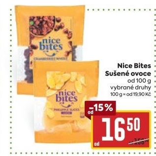 Ovoce sušené Nice Bites
