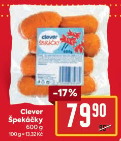 Špekáčky Clever