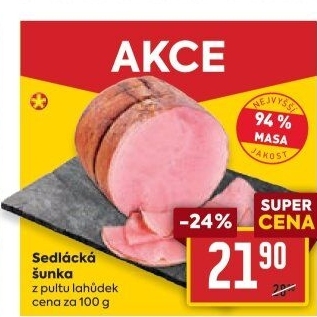 Šunka sedlácká nejvyšší jakosti