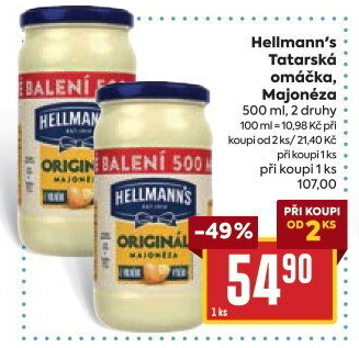 Tatarská omáčka Hellmann'
