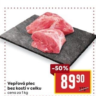 Vepřová plec bez kosti
