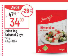 Balkánský sýr Jeden Tag