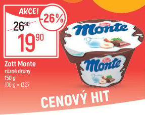 Dezert Monte Zott