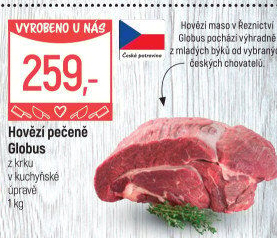 Hovězí pečeně z krku Globus