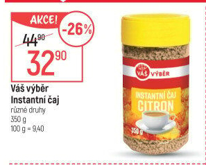 Instantní čaj Váš Výběr