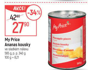 Kompot ananas My Price