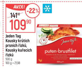 Kousky krůtích prsních řízků mražené Jeden Tag