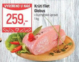 Krůtí filety Globus