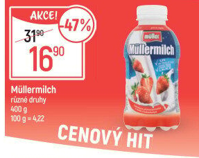 Nápoj mléčný Müllermilch Müller