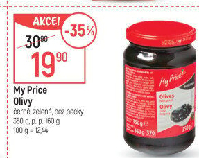 Olivy černé My Price