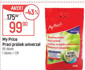 Prací prášek My Price