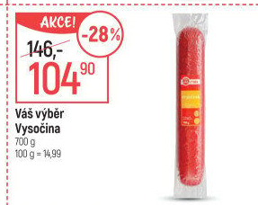 Salám Vysočina Váš Výběr