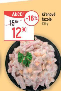 Salát křenové fazole