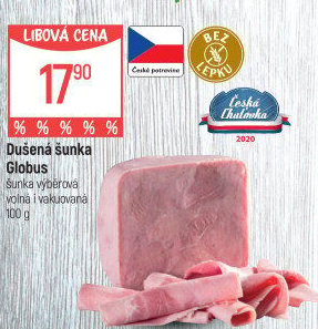 Šunka dušená výběrová Globus
