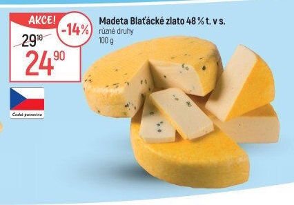 Sýr Blaťácké zlato Madeta