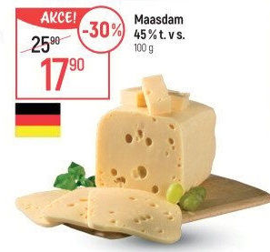 Sýr Maasdamer 45%