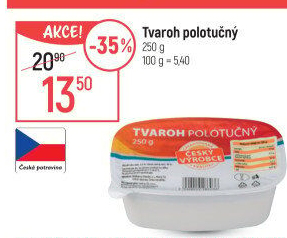 Tvaroh polotučný