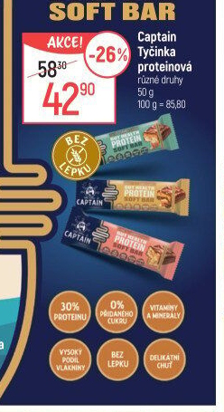 Tyčinka Protein Captain