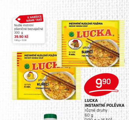 Instantní polévka Lucka