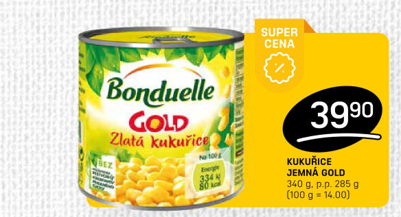 Kukuřice sterilovaná Gold Bonduelle