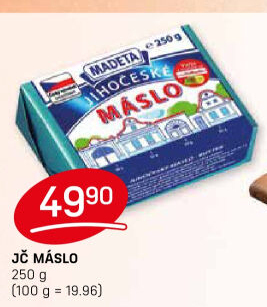 Máslo Jihočeské Madeta