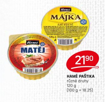 Paštiky Hamé