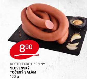 Salám slovenský točený Kostelecké uzeniny