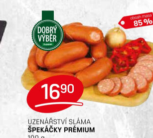 Špekáčky premium Dobrý Výběr