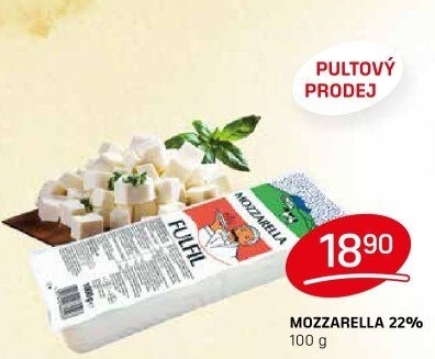 Sýr Mozzarella cihla