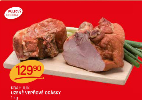 Vepřové ocásky uzené Krahulík