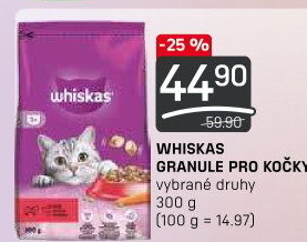 Granule pro kočky Whiskas