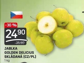 Jablka Golden Delicious