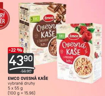 Kaše ovesná Emco