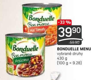 Konzervy Bon Menu Bonduelle