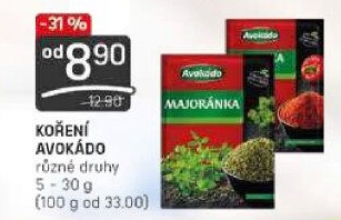 Koření Avokádo