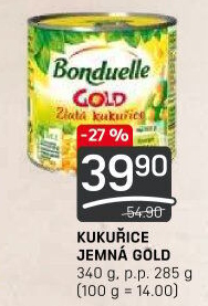 Kukuřice sterilovaná Gold Bonduelle