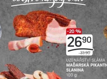 Maďarská slanina pikantní Sláma
