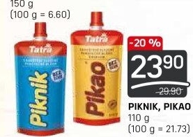 Mléko kondenzované Piknik Tatra - kapsička