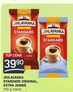 Mletá káva Standard Jihlavanka