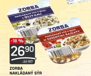 Nakládaný sýr v oleji Zorba