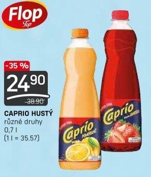 Nápojový koncentrát Caprio hustý