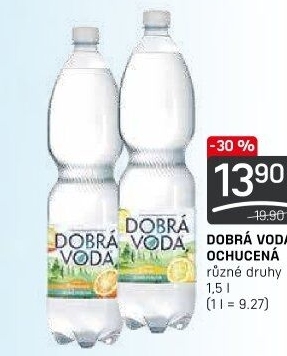 Ochucená voda Dobrá voda